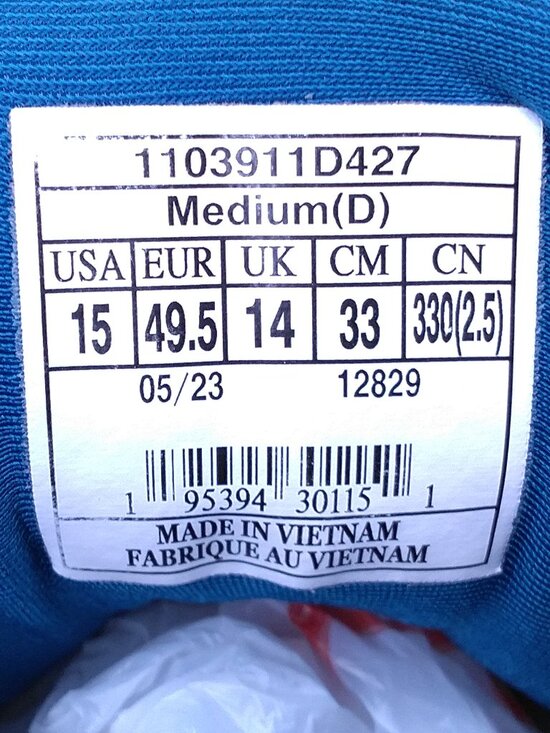 BROOKS Adrenaline GTS Shoes Mens SIZE 15 1103911D427 BLUE Gray COOL GREY White main image 16